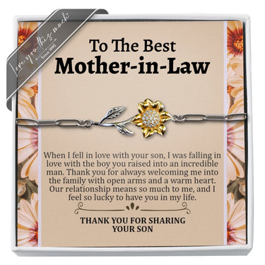 (ALMOST Sold Out) Mother In Law Enchanting Sunflower - Love You This Much